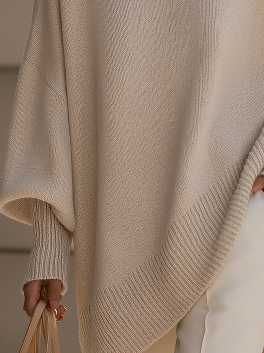 Poncho beige
