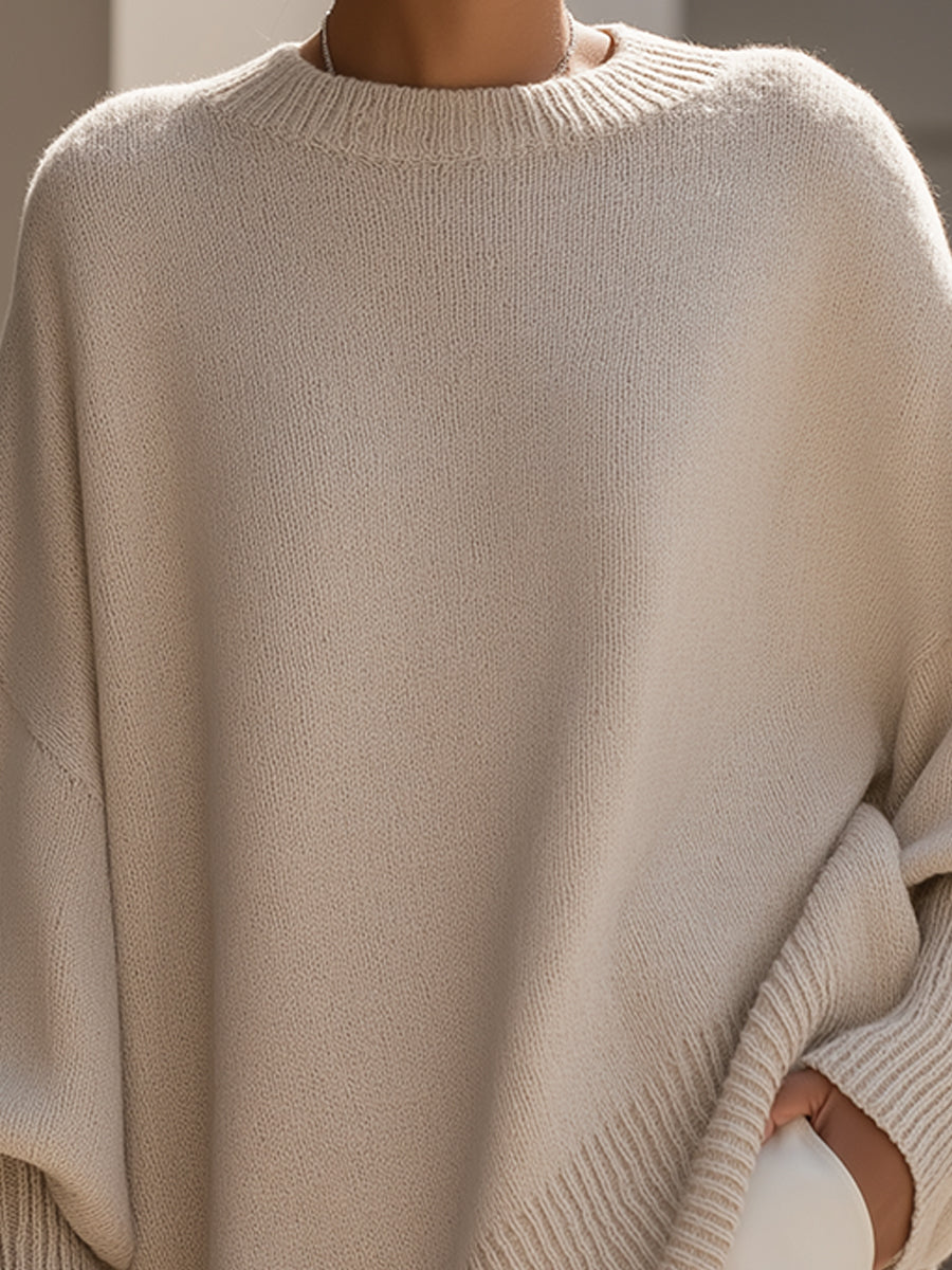 Poncho beige