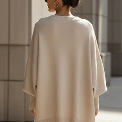Poncho beige