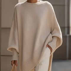 Poncho beige