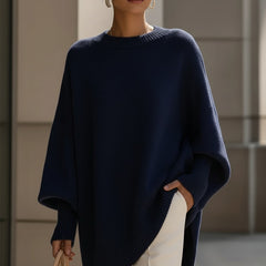 Poncho blu navy