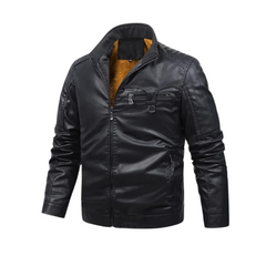 Ivan | Giacca in Pelle Retro Foderata