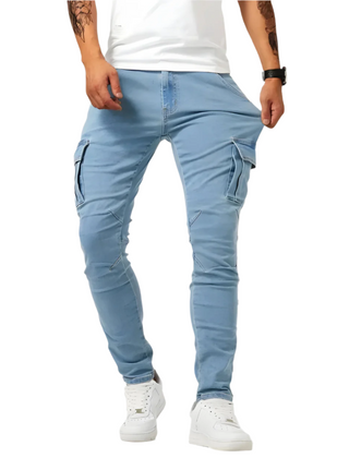 Gennaro | Pantaloni Cargo Stretch