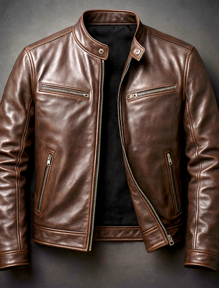 Guido | Giacca Pelle Vintage