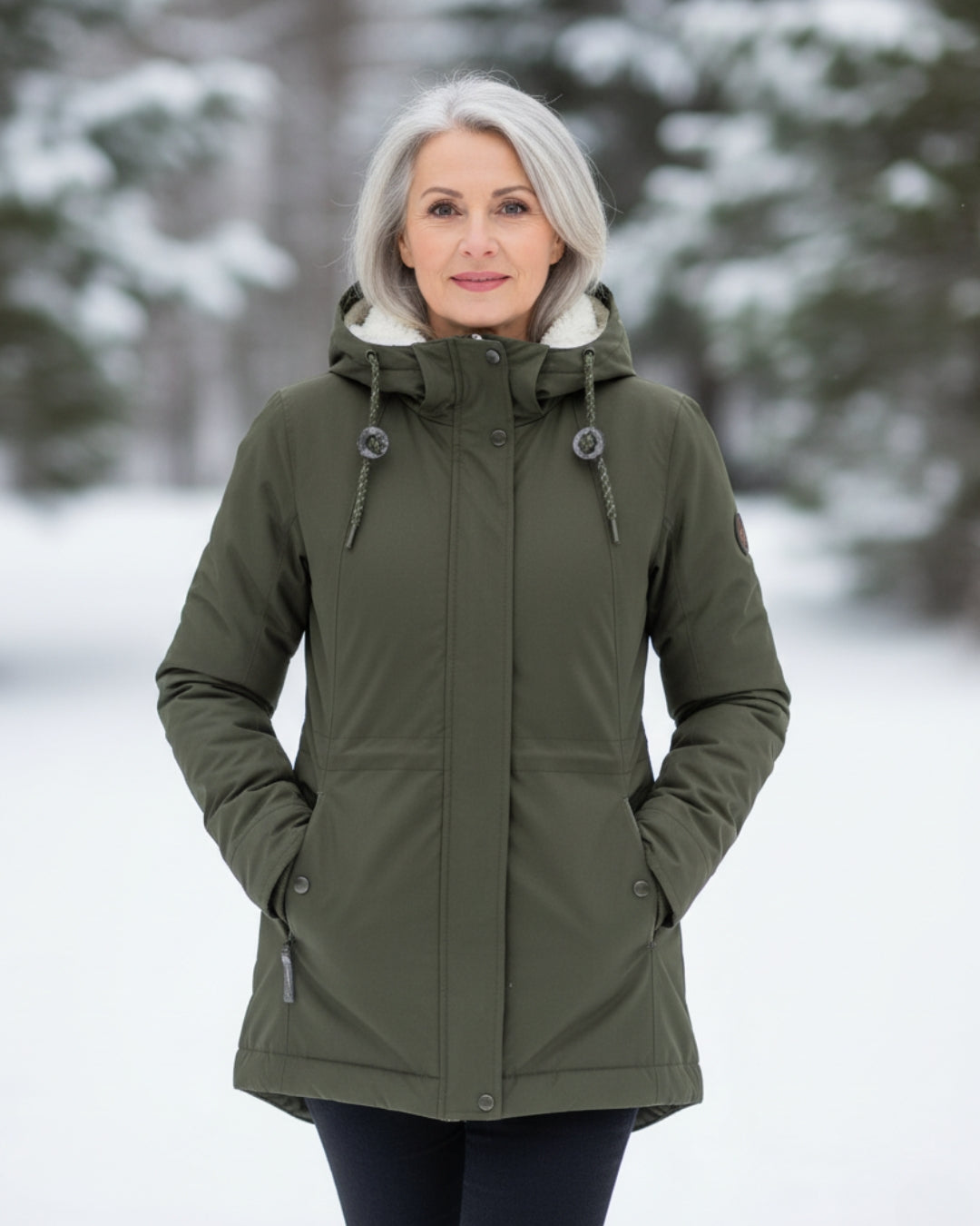 Elda | Parka in Sherpa