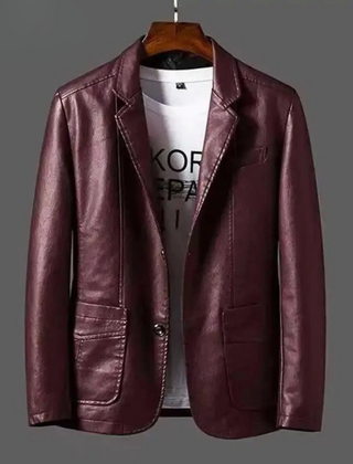 Davide | Giacca in Pelle Premium
