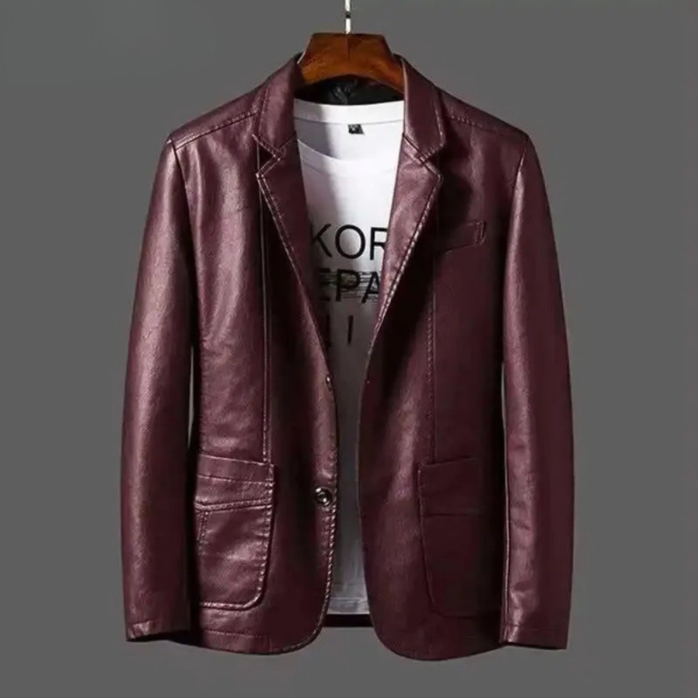 Davide | Giacca in Pelle Premium