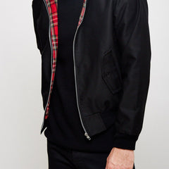 Harryson | Giacca Harrington con Fodera Tartan
