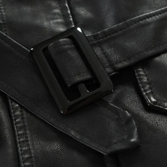 Filippo | Giacca Biker Lunga in Pelle