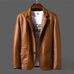 Davide | Giacca in Pelle Premium