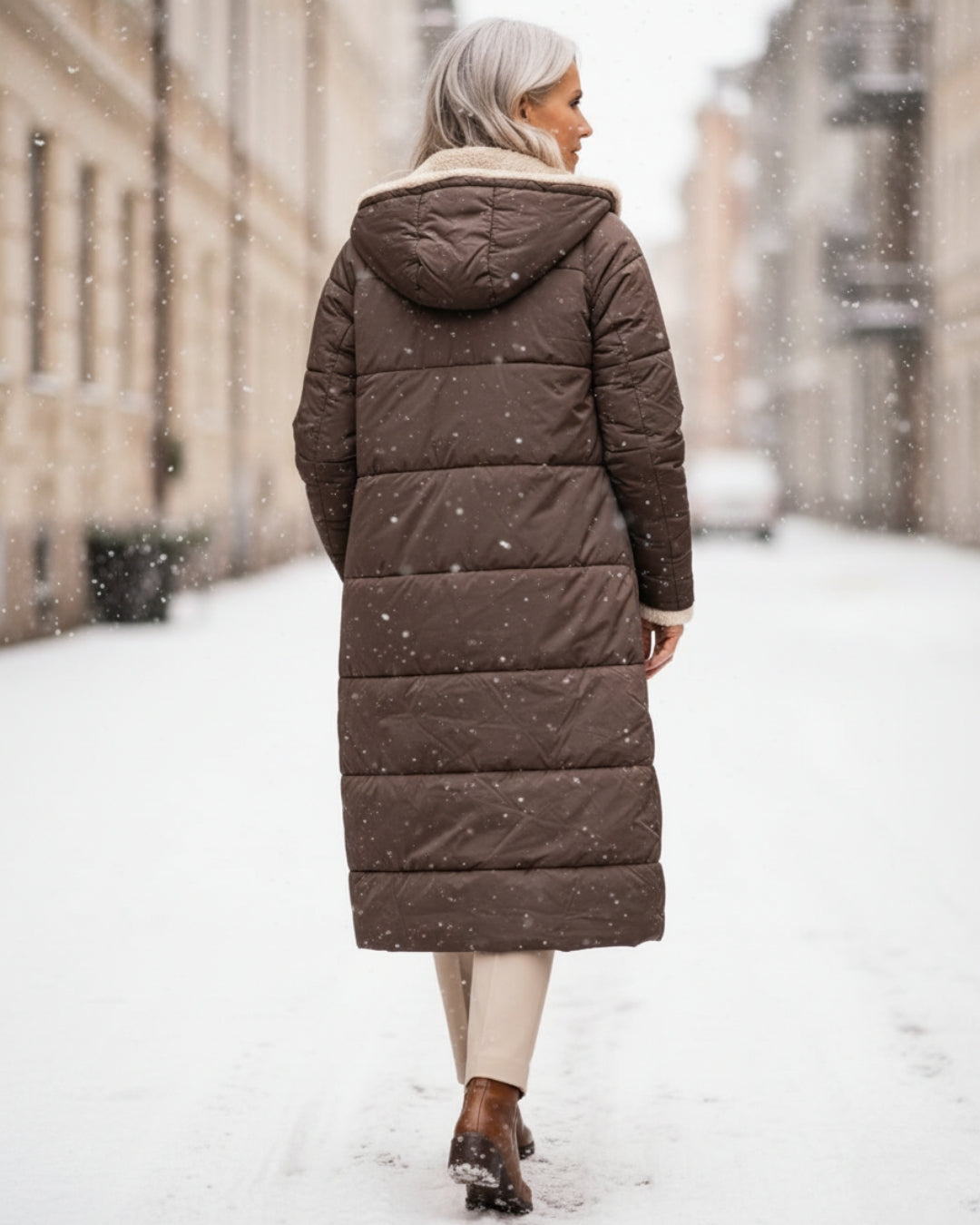 Ester | Cappotto Invernale in Sherpa