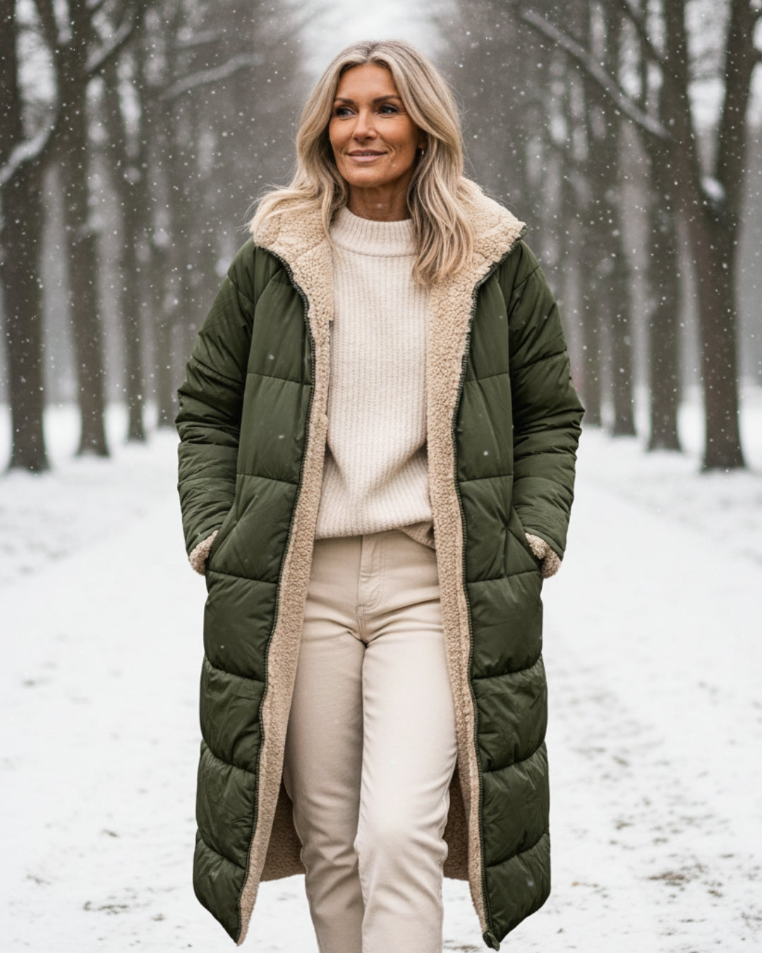 Ester | Cappotto Invernale in Sherpa