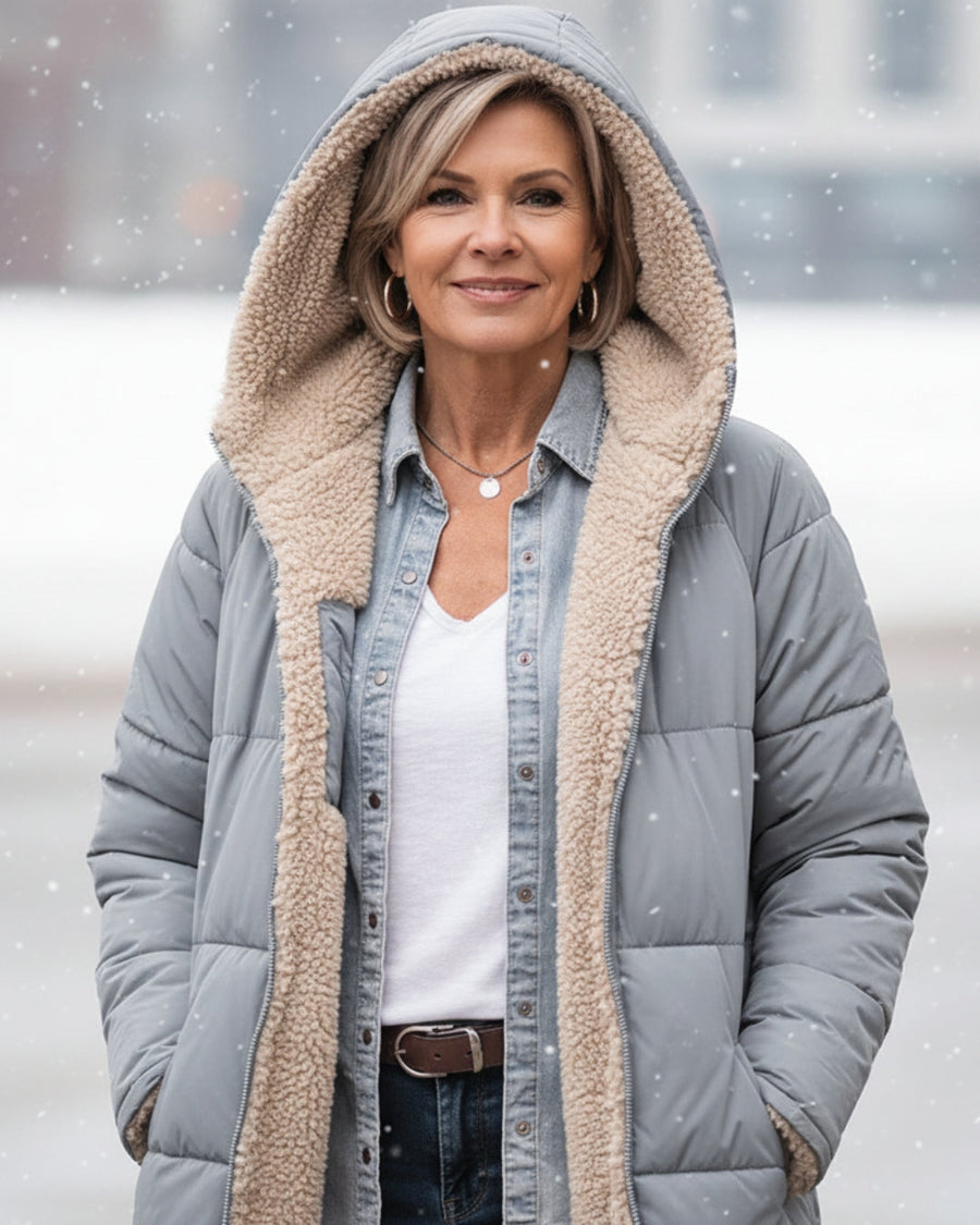 Ester | Cappotto Invernale in Sherpa