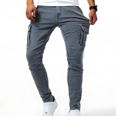 Gennaro | Pantaloni Cargo Stretch