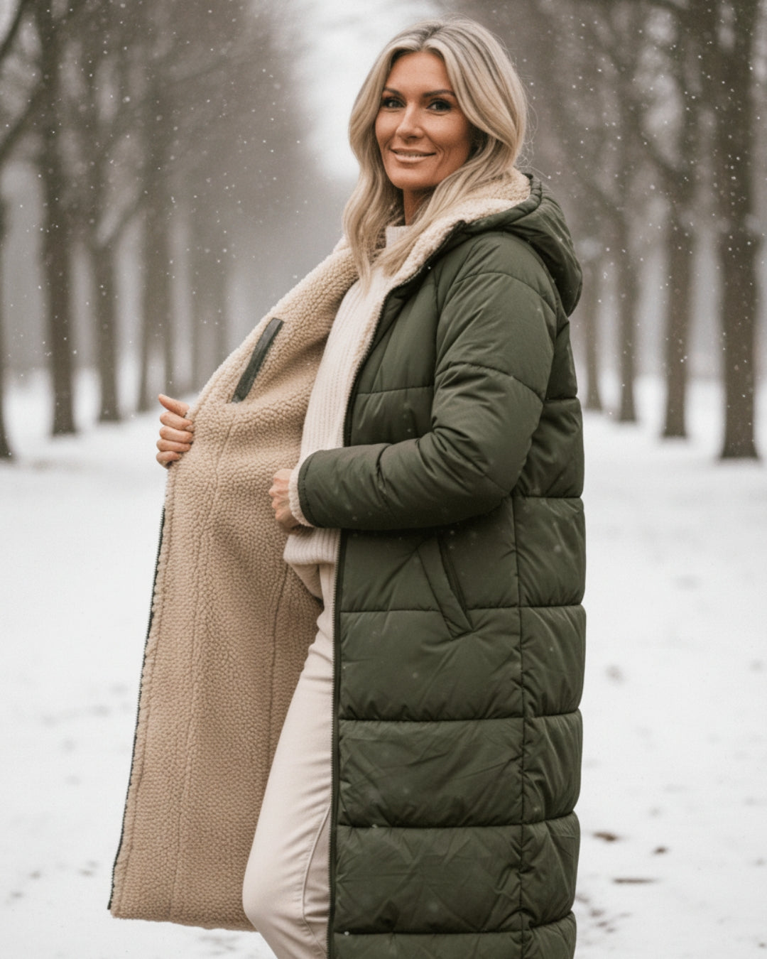 Ester | Cappotto Invernale in Sherpa