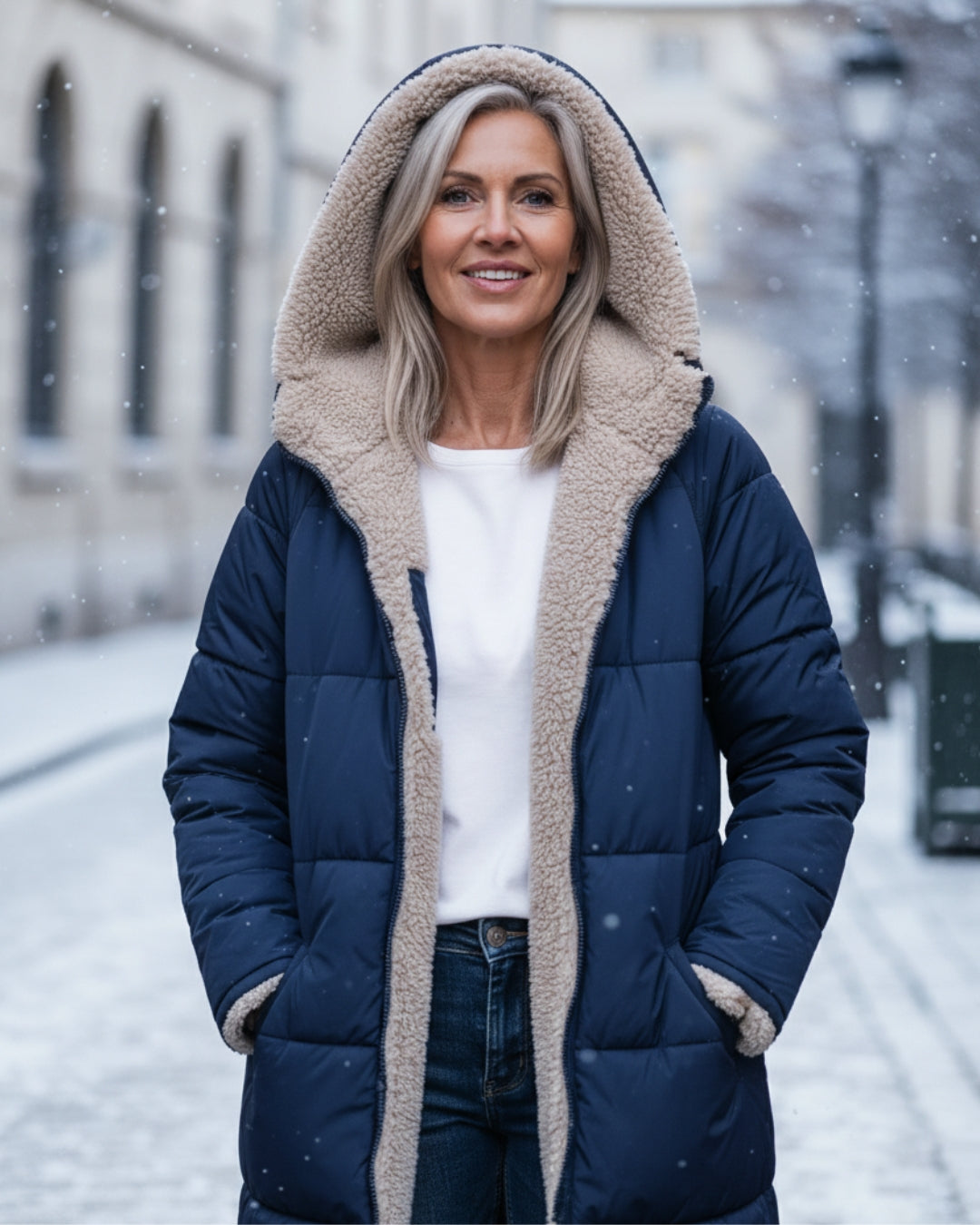 Ester | Cappotto Invernale in Sherpa