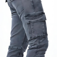 Gennaro | Pantaloni Cargo Stretch