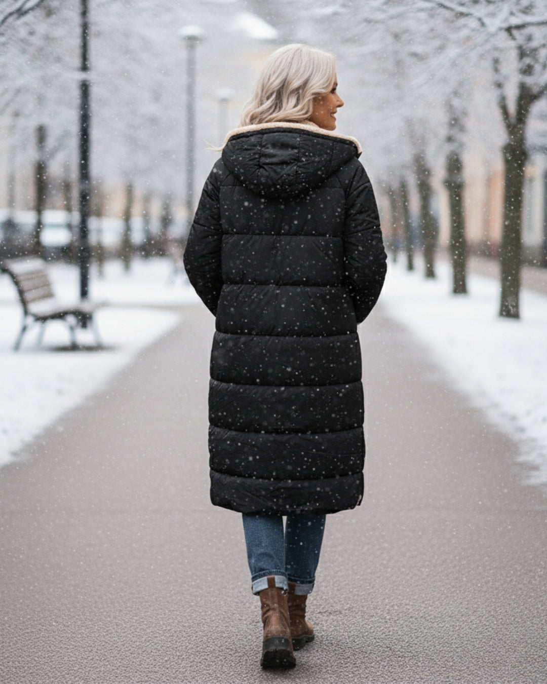 Ester | Cappotto Invernale in Sherpa