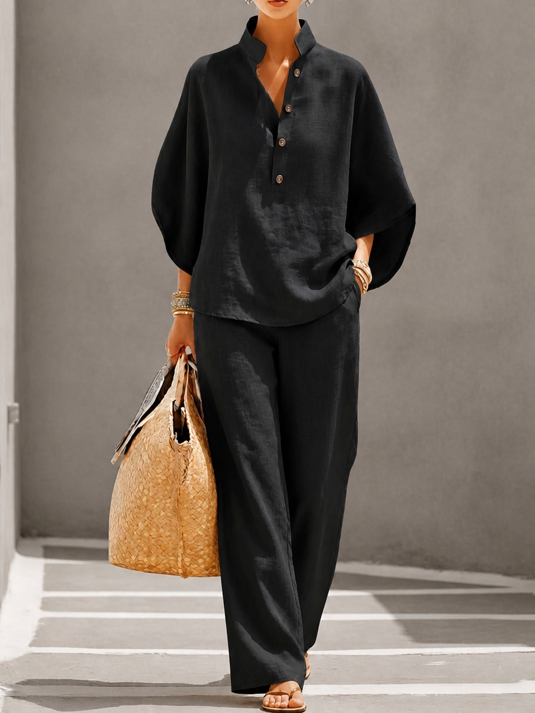 Carlotta | Completo Pantalone Palazzo