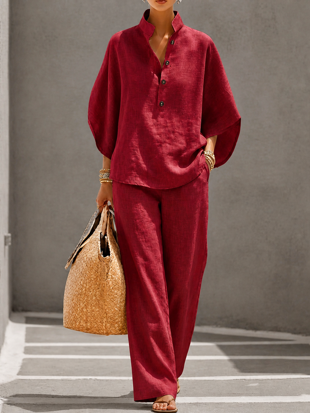 Carlotta | Completo Pantalone Palazzo