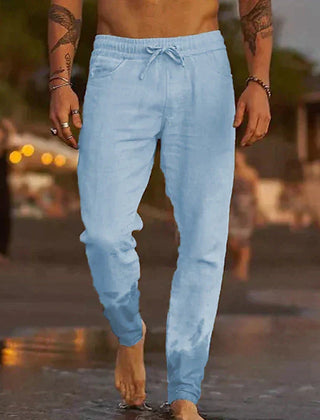 Mateo | Pantaloni Lino Spiaggia