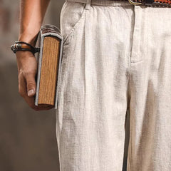 Corsaro | Pantaloni Sartoriali in Lino
