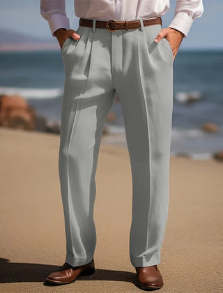 Como | Pantaloni Lino Eleganti