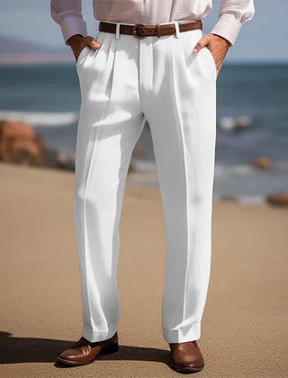 Como | Pantaloni Lino Eleganti