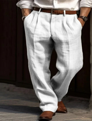 Corsaro | Pantaloni Sartoriali in Lino