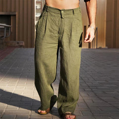 Padova | Pantaloni Lino Casual