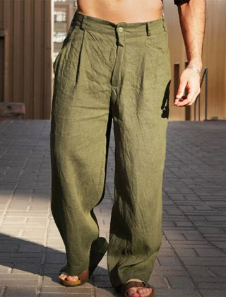 Padova | Pantaloni Lino Casual