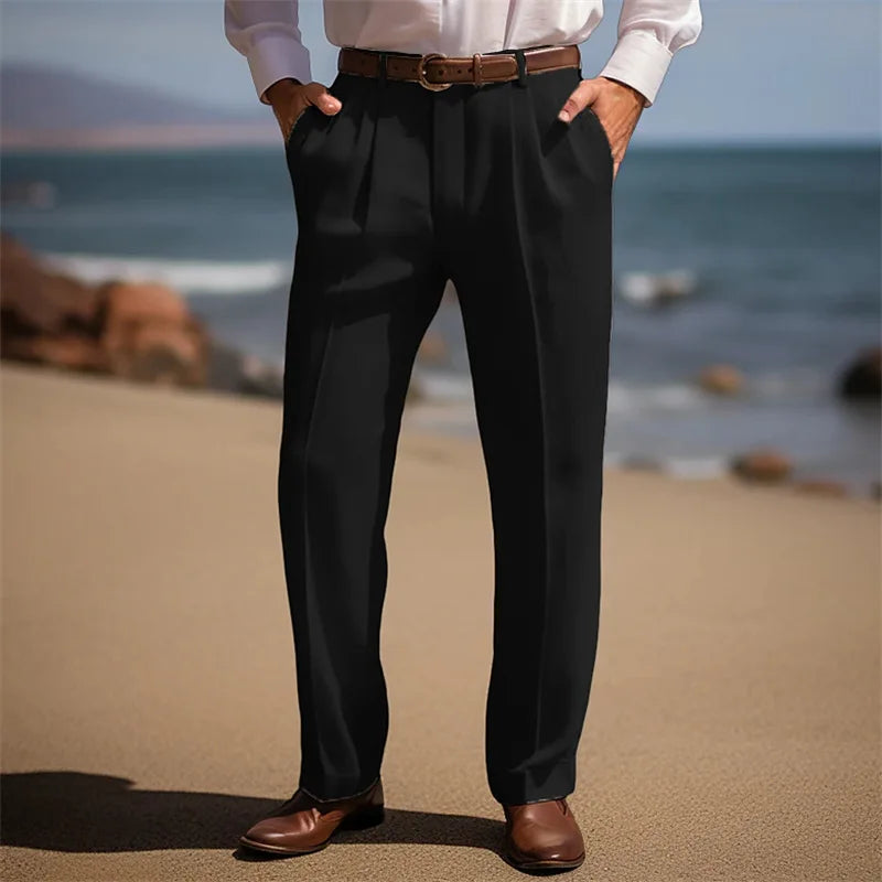 Como | Pantaloni Lino Eleganti