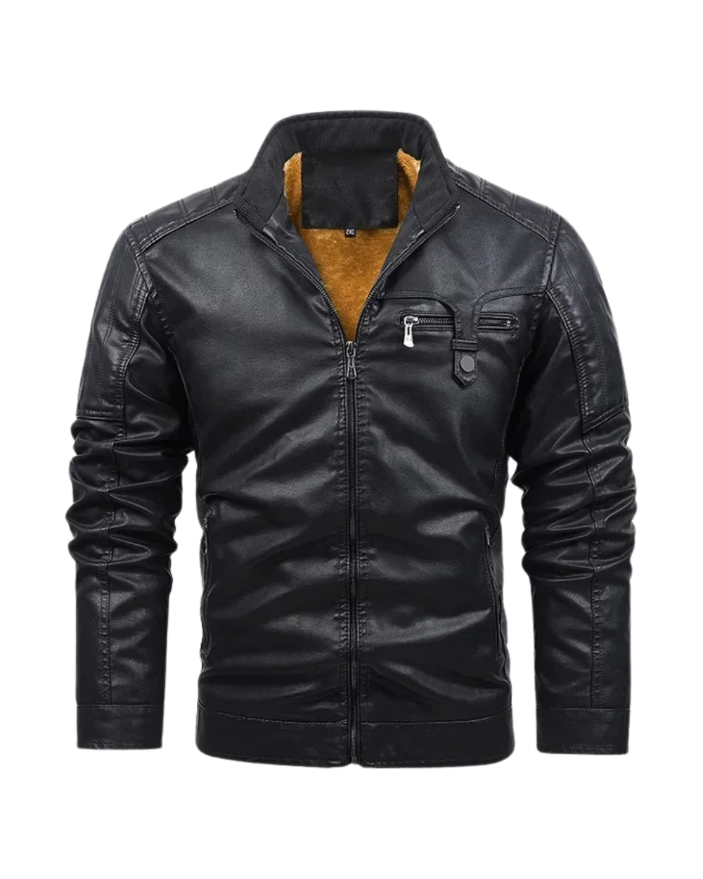 Ivan | Giacca in Pelle Retro Foderata