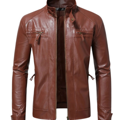 Loris | Giacca in Pelle Uomo Elegante