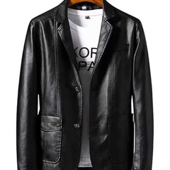 Davide | Giacca in Pelle Premium