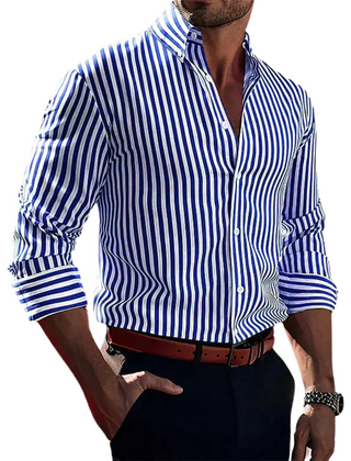 Cristiano | Camicia Righe Elegante
