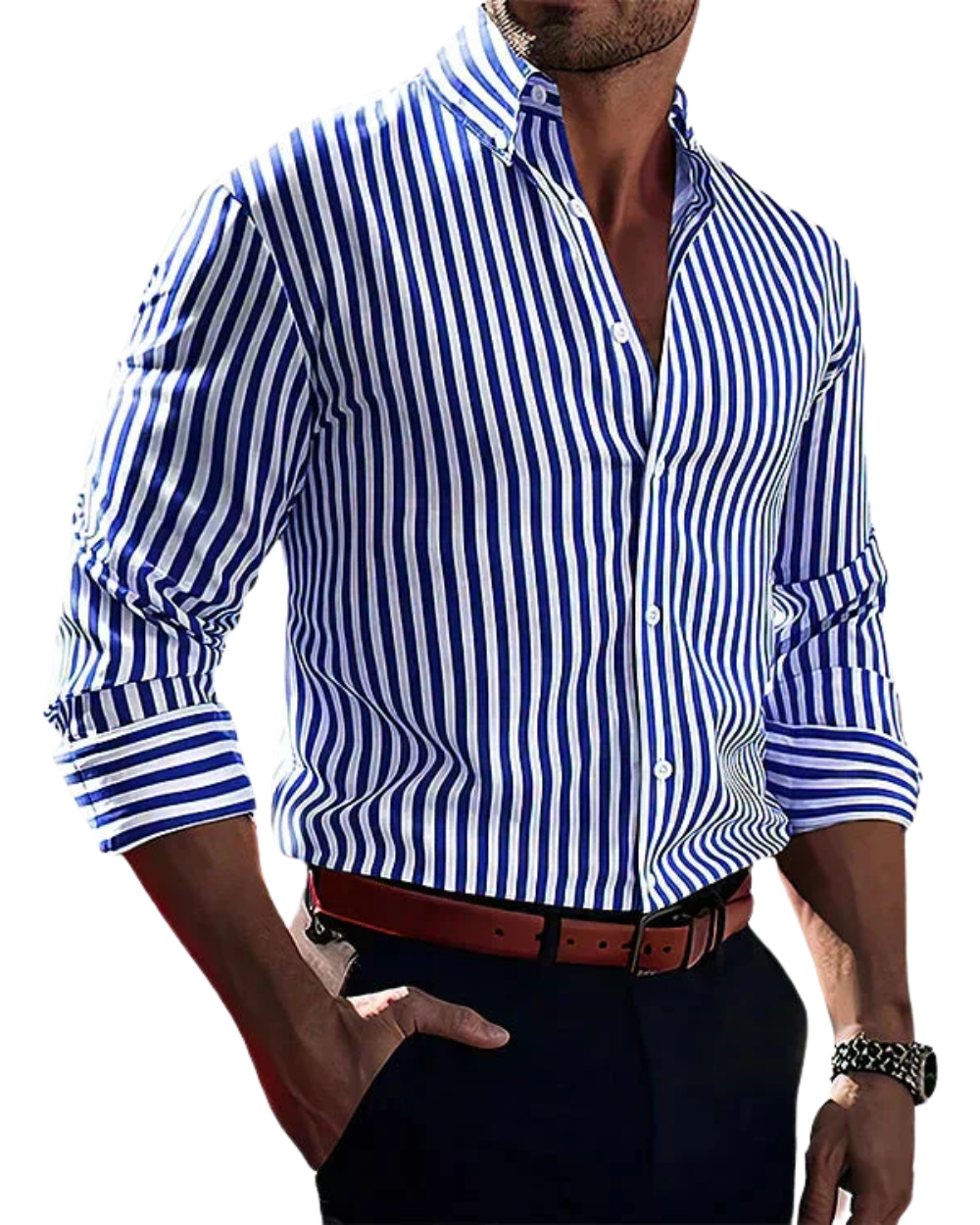 Cristiano | Camicia Righe Elegante