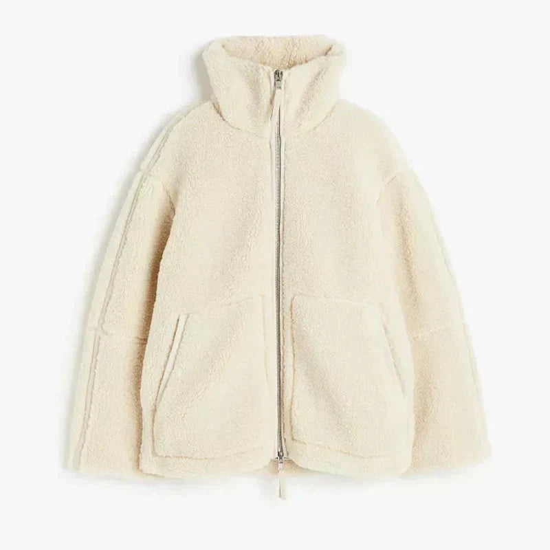 Benedetta | Giacca Teddy Oversize Collo Alto