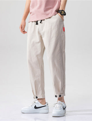 Theo | Pantaloni Aderenti in Cotone