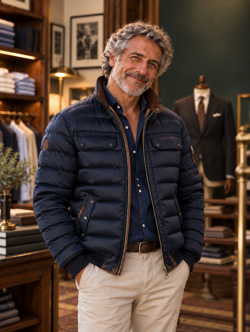 Marcello | Giacca Trapuntata Imbottita