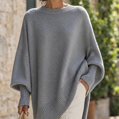 Poncho grigio