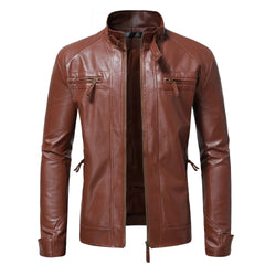 Loris | Giacca in Pelle Uomo Elegante