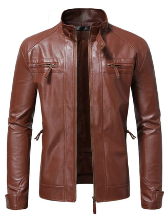 Loris | Giacca in Pelle Uomo Elegante