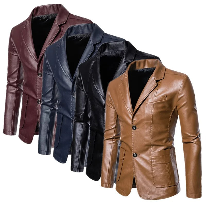 Jacopo | Giacca in Pelle Business Casual
