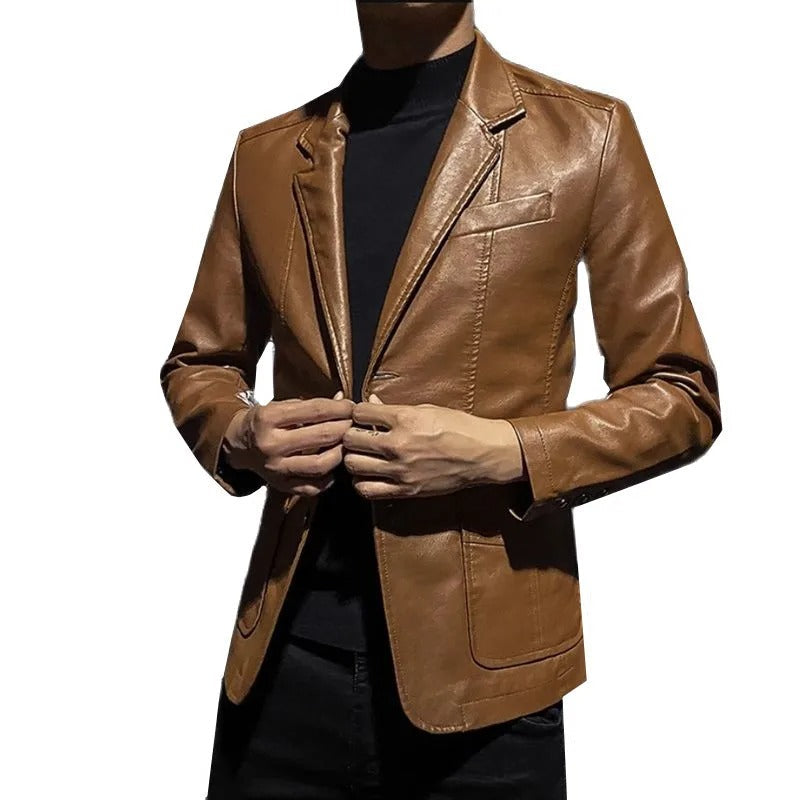 Jacopo | Giacca in Pelle Business Casual