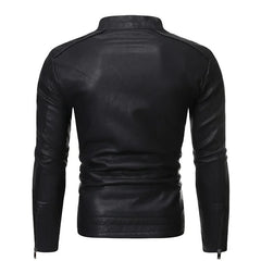 Manuel | Giacca in Pelle Elegante
