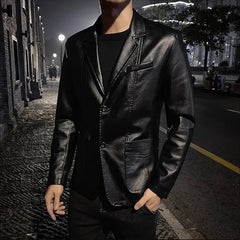 Jacopo | Giacca in Pelle Business Casual