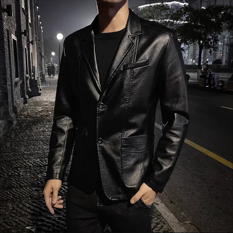 Jacopo | Giacca in Pelle Business Casual
