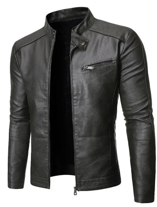 Manuel | Giacca in Pelle Elegante