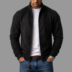 Maurizio | Giacca Bomber in Camoscio